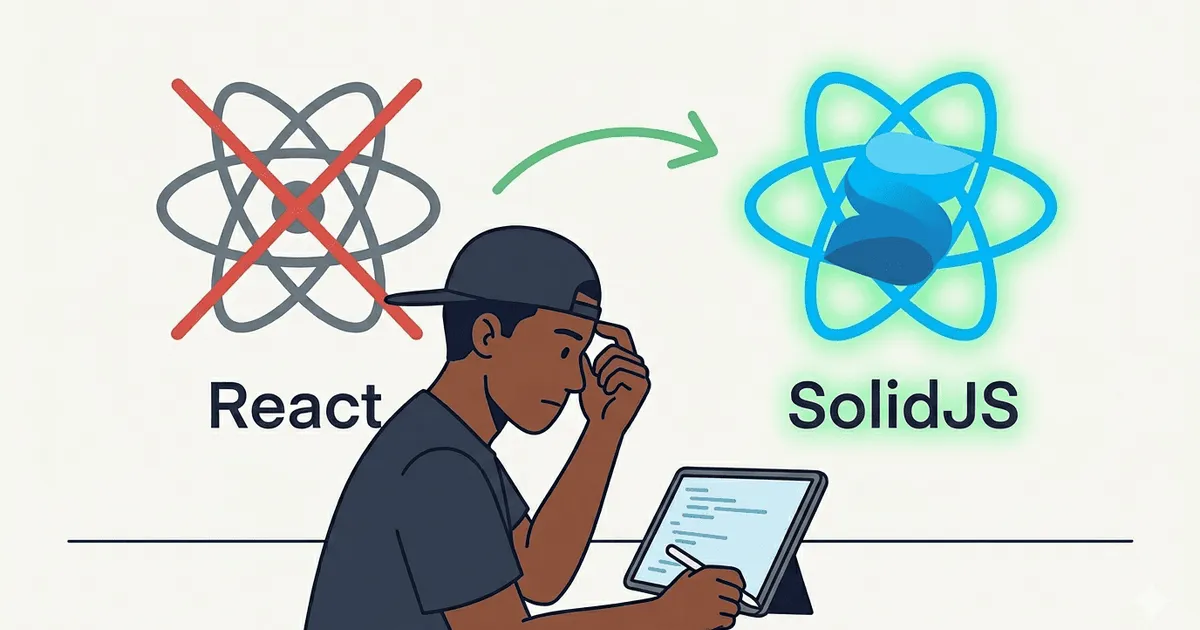 From ReactJS to SolidJS